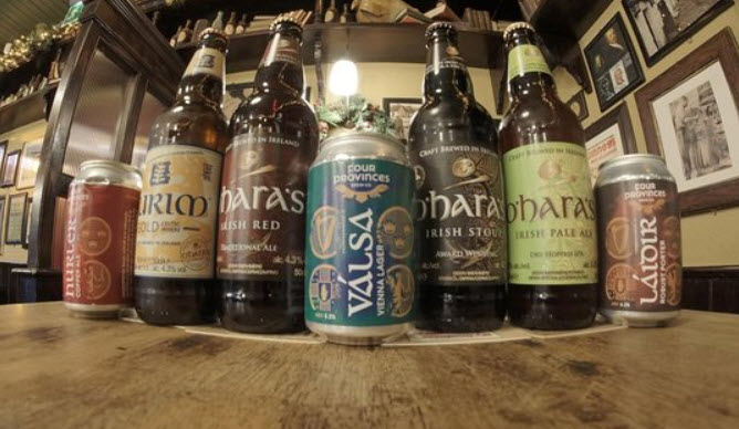 Irish craft beers