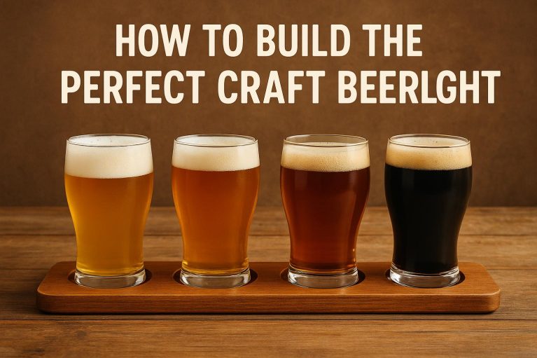 How to Build the Perfect Craft Beer Flight