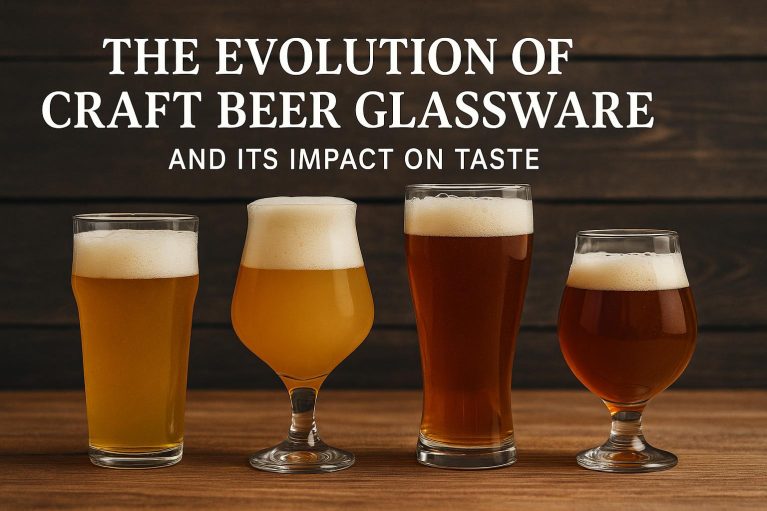 The Evolution of Craft Beer Glassware and Its Impact on Taste